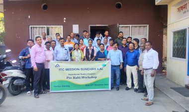 মঙলদৈ ইউথ ক্লাৱত ৰবি শস্য  শীৰ্ষক কৃষি কৰ্মশালা