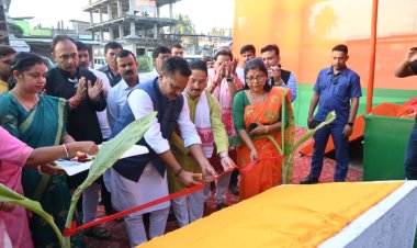 দৰঙত বিভাগীয় কাম-কাজৰ অগ্ৰগতিৰ বুজ ললে মন্ত্ৰী অশোক সিংহলে