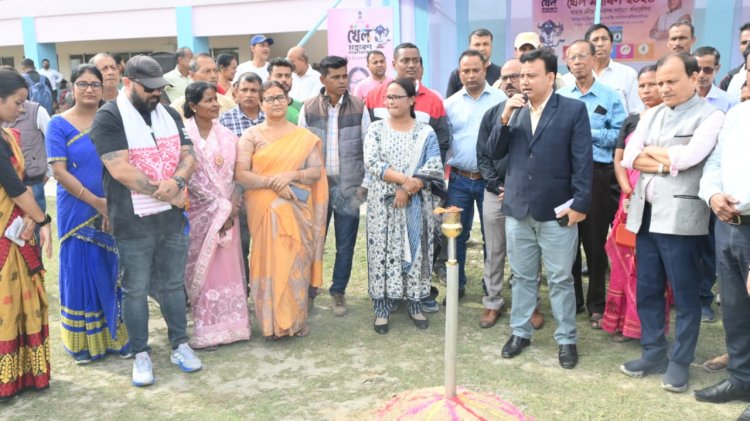 ছিপাঝাৰ আৰু মঙলদৈত খেল মহাৰণৰ সমষ্টিভিত্তিক উদ্ধোধনী অনুষ্ঠান