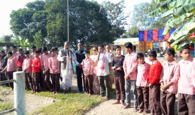 জাপ মৰা বড়িত কৃতি ছাত্ৰ ছাত্ৰী সম্বৰ্ধনা জ্ঞাপন