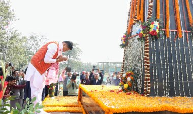 পথৰুঘাটৰ ৰণে অসমীয়াৰ অদম্য সাহস, আত্মত্যাগ আৰু দেশপ্ৰেমৰ স্বাক্ষৰ বহন কৰিছে - মন্ত্ৰী পীযুষ হাজৰীকা