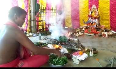 বড়িগাঁৱত শ্ৰী শ্ৰী বিশ্বকৰ্মা পূজা উদযাপন