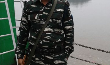 CRPF জোৱানৰ মৃত্যুত  শোকৰ ছাঁ
